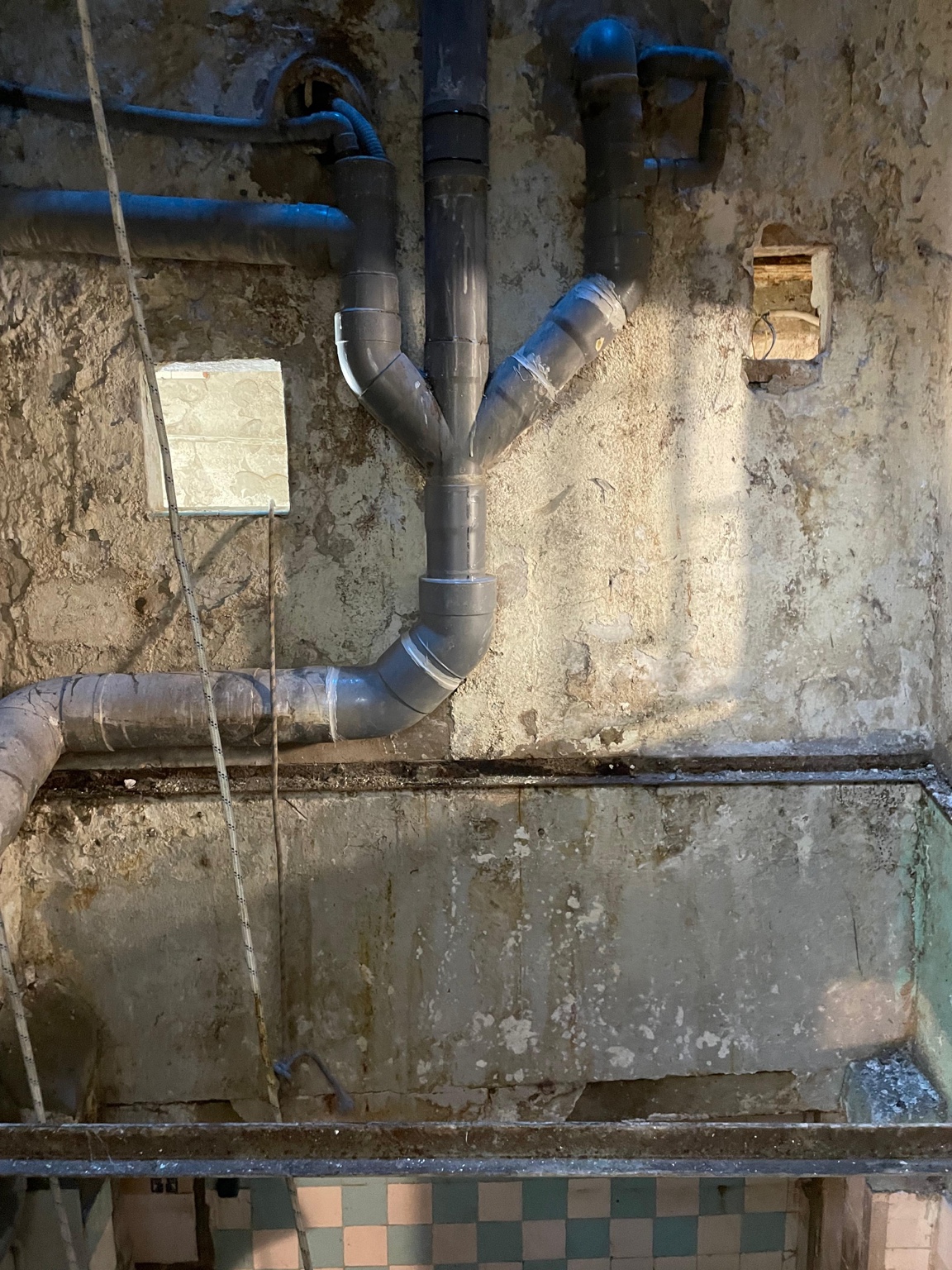 Instalación de tuberías